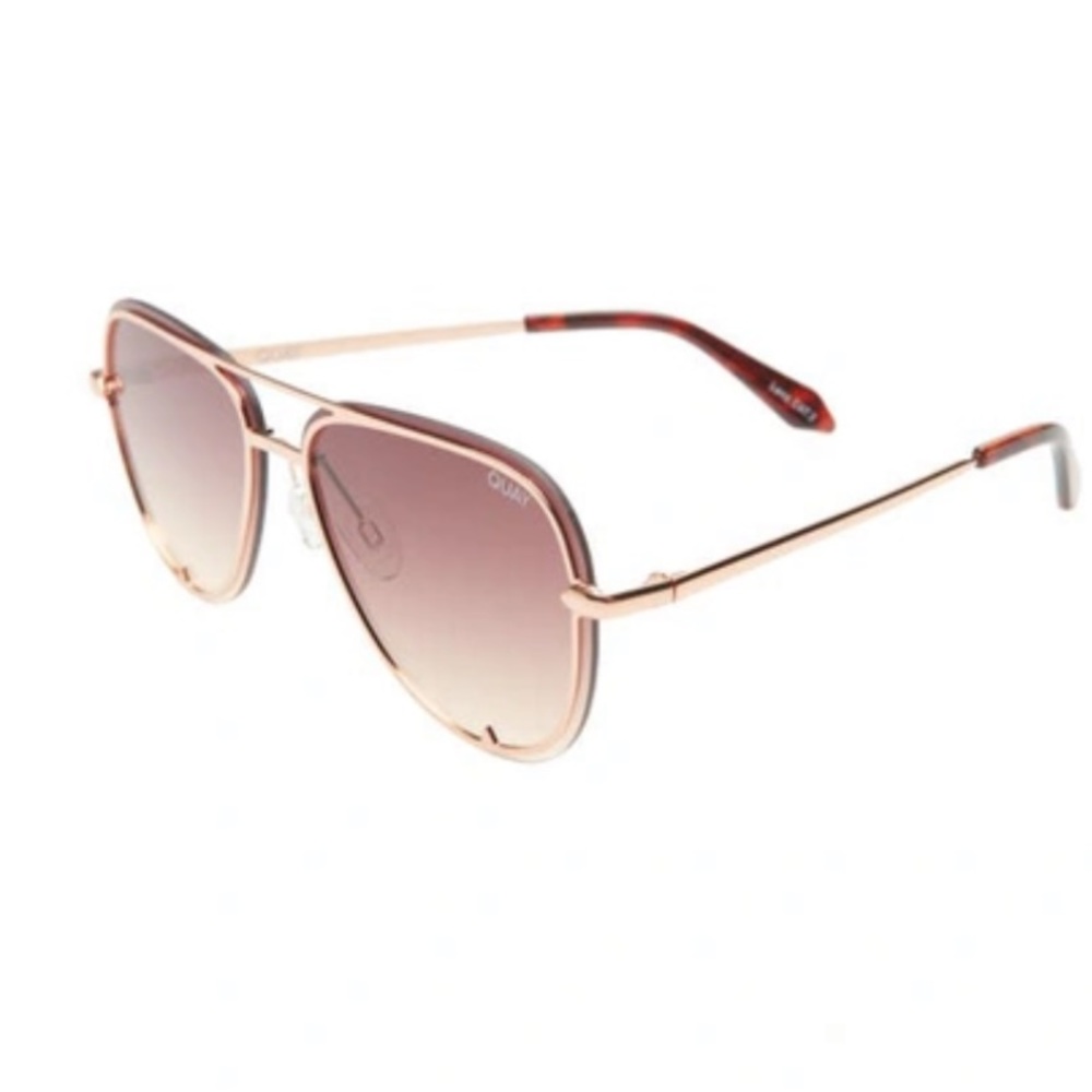 Quay Australia High Key Framed Aviator Sunglasses